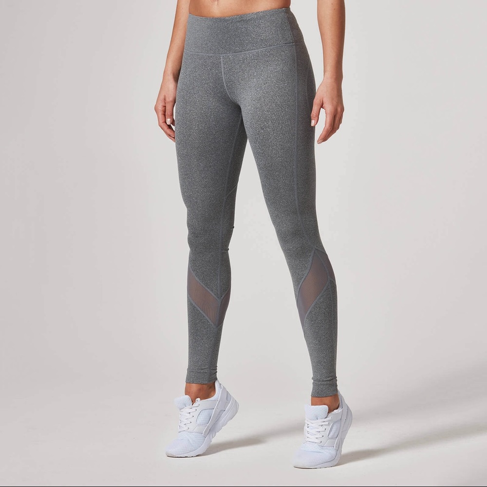 NWT My Protein Grey Heartbeat Leggings size xs